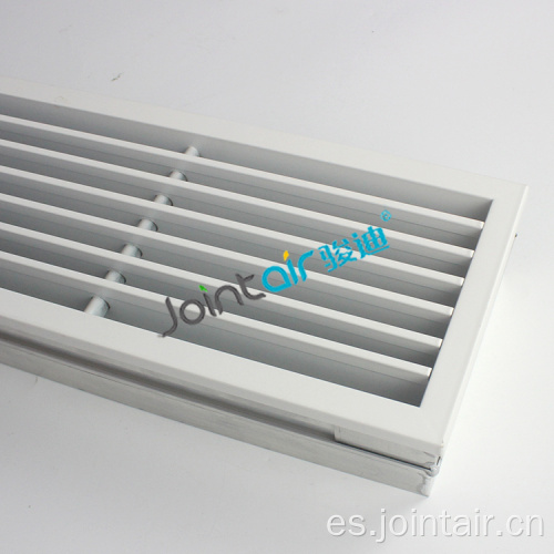 Difusor de rejilla de barra lineal fija HVAC para ventilación